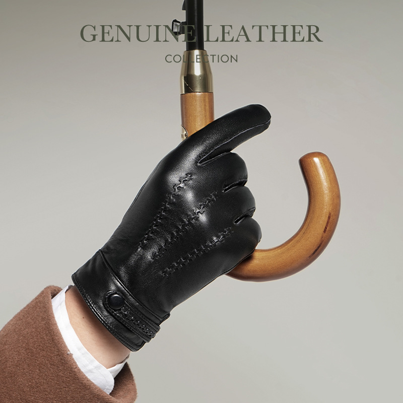 Luvas masculinas de couro genu - Leather Driving Glove avaliação e preço