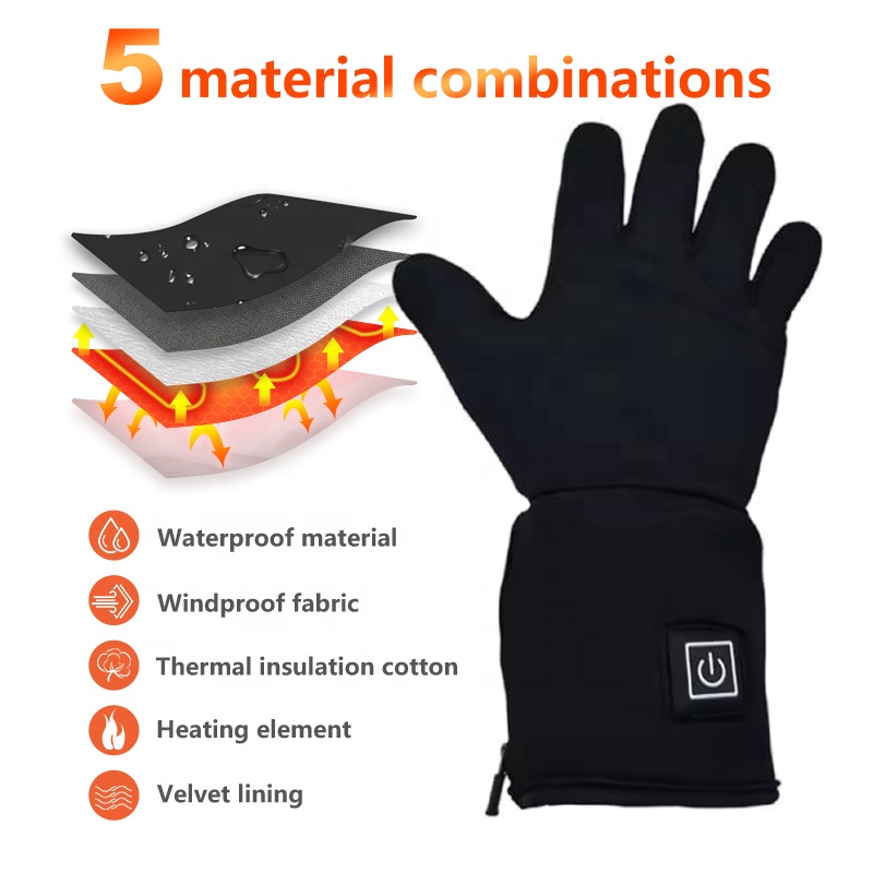 Luvas de Esqui Aquecidas Elétr - Ski Glove Waterproof avaliação e preço
