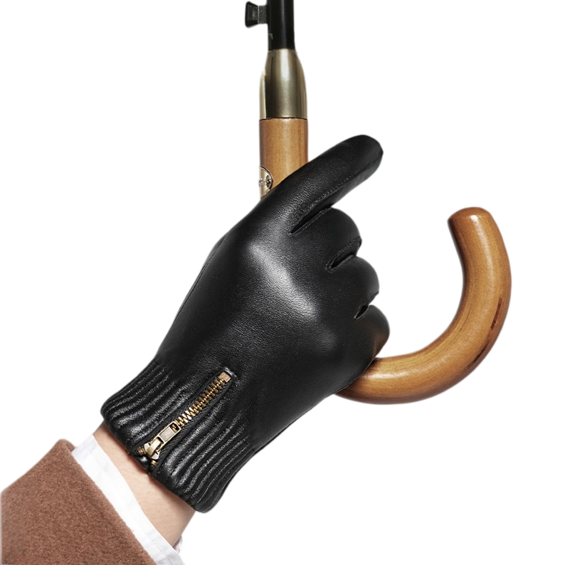 Luvas de inverno, quentes e gr - Leather Driving Glove avaliação e preço