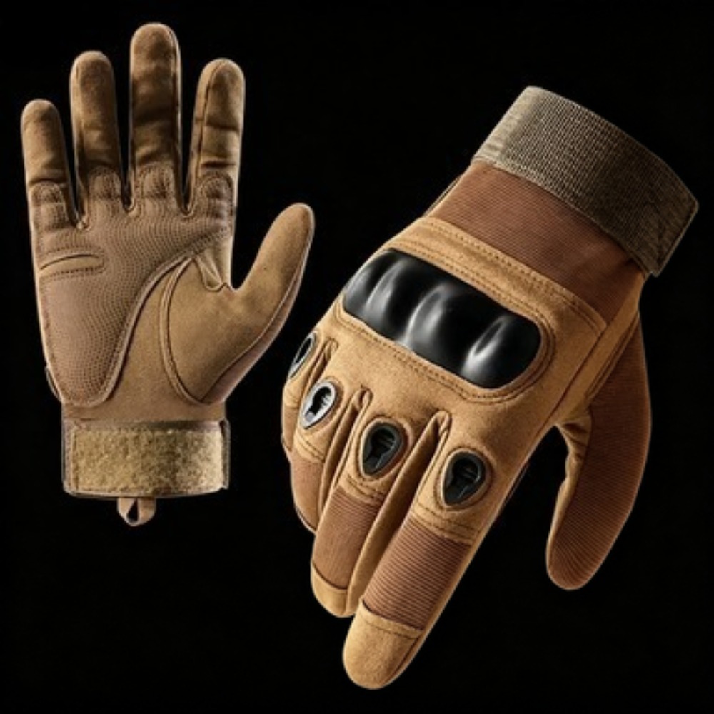 Luvas táticas de dedos complet - Motorcycle Glove Knuckle avaliação e preço