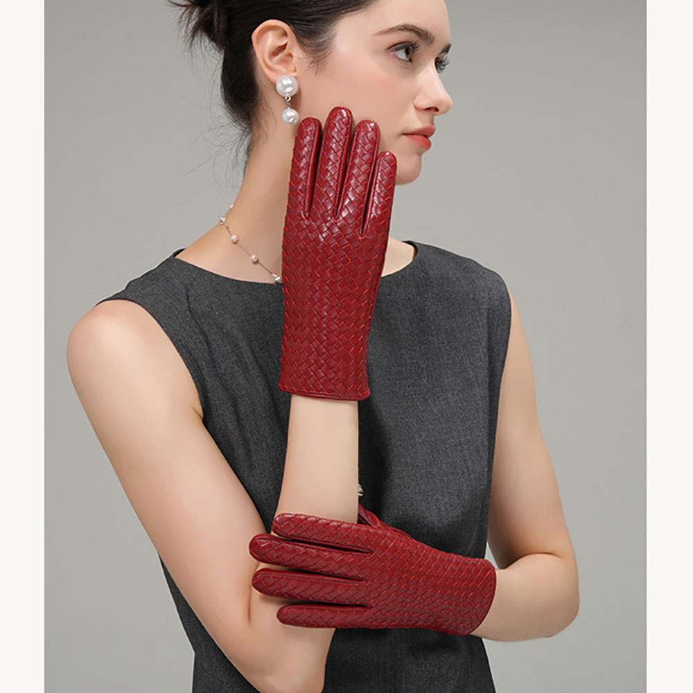 Luvas de Couro Genuíno para Mu - Wool Glove Lined avaliação e preço
