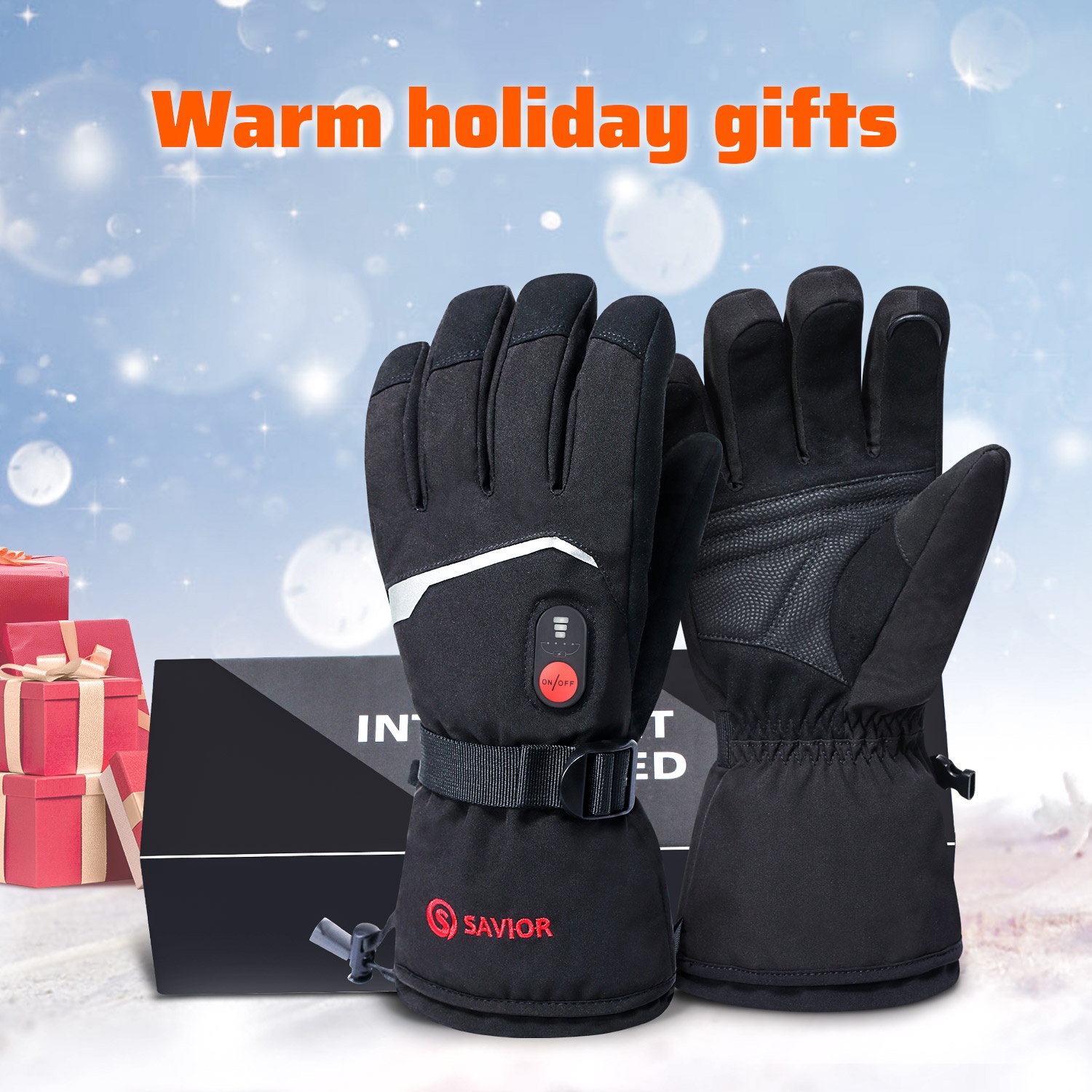 Luvas de Esqui Impermeáveis pa - Ski Glove Waterproof avaliação e preço