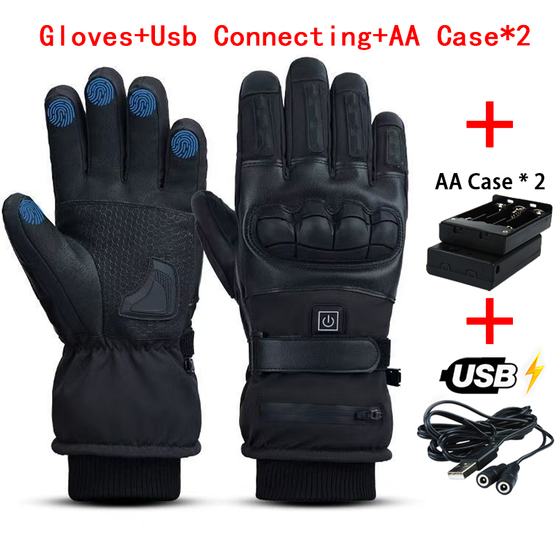 Luvas aquecidas aquecedor de m - Ski Glove Waterproof avaliação e preço